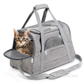 Pet travel carrier soft purse oem